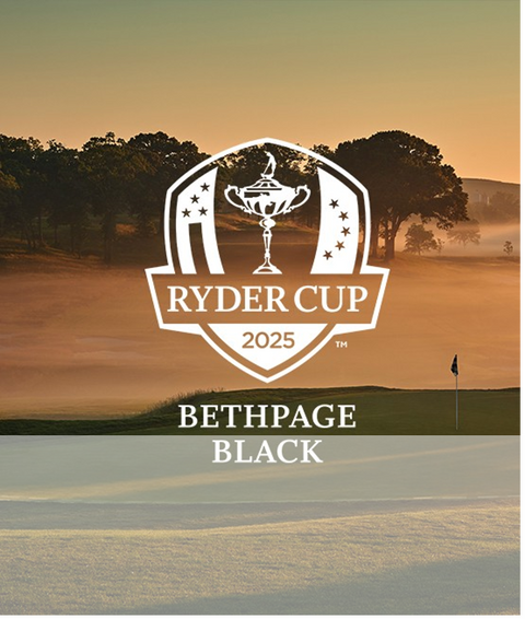 2025 Bethpage Black Ryder Cup. ALL RYDER CUP PRODUCTS MUST BE PURCHASED THROUGH THE PRO SHOP- 516-249-4040