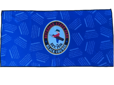 Bethpage Caddie Logo Towel Blue