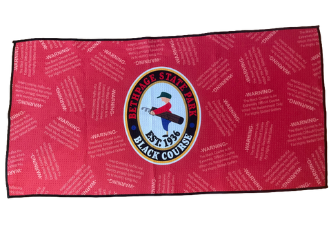 Bethpage Caddie Logo Towel Red