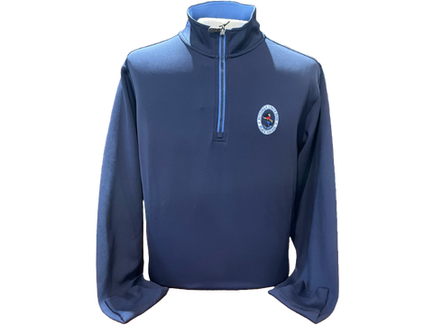 Long Sleeve 1/4 Zip Pullover Marine by Fairway & Greene