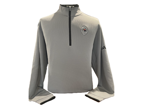 Core Lightweight 1/4 Zip Grey by Adidas