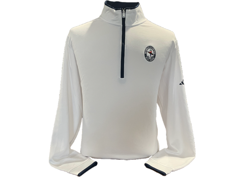 Core Lightweight 1/4 Zip White by Adidas