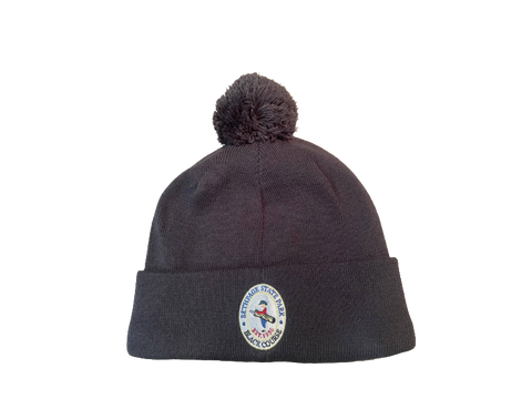 Bethpage Black & Titleist Logo Winter Hat - Slate Grey