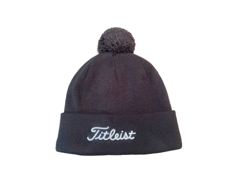 Bethpage Black & Titleist Logo Winter Hat - Slate Grey