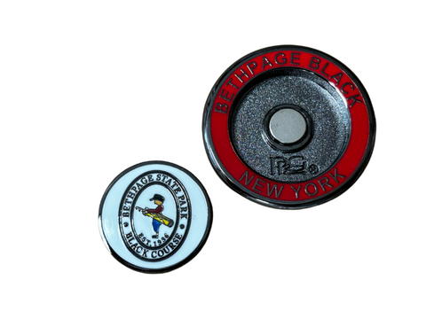 Bethpage Black Pocket Coin Ball Marker