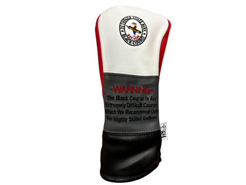 Bethpage Black Warning Sign Headcovers