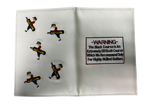 Score Card Holder with Bethpage Caddie Logo
