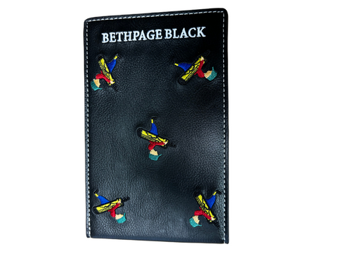 Yardage Book Holder with Bethpage Caddie Logo