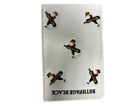 Yardage Book Holder with Bethpage Caddie Logo