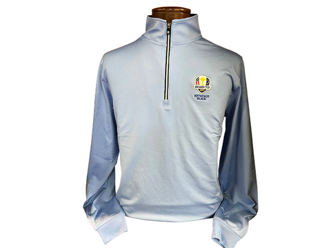 2025 Ryder Cup - Performance Half Zip Pullover Gathered Bottom.  ﻿MUST BE PURCHASED THROUGH THE PRO SHOP- 516-249-4040