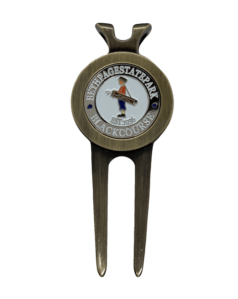 Divot Repair Tool with Magnetic Ballmark