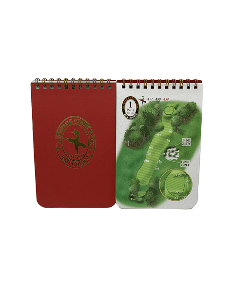 Black or Red Course Yardage Book