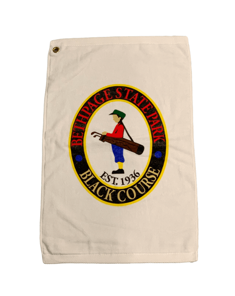 Bethpage Black Course White Towel
