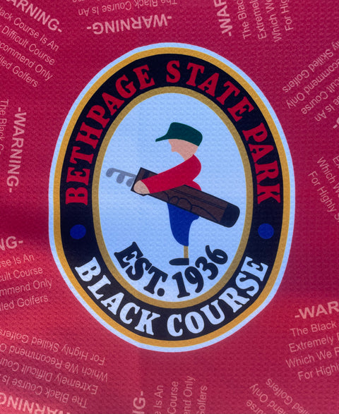 Bethpage Caddie Logo Towel Red