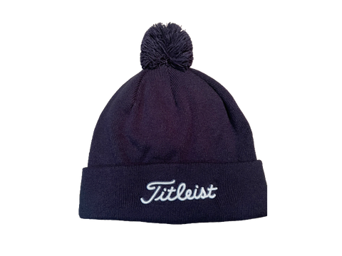 Bethpage Black & Titleist Logo Winter Hat - Dark Blue