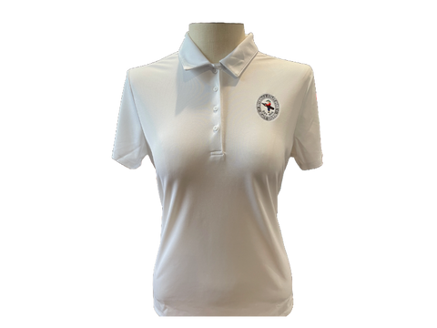 Woman's Ultimate 365 Short Sleeve Polo White by Adidas