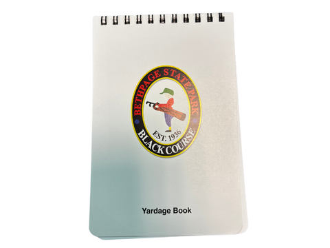 Black or Red Course Yardage Book