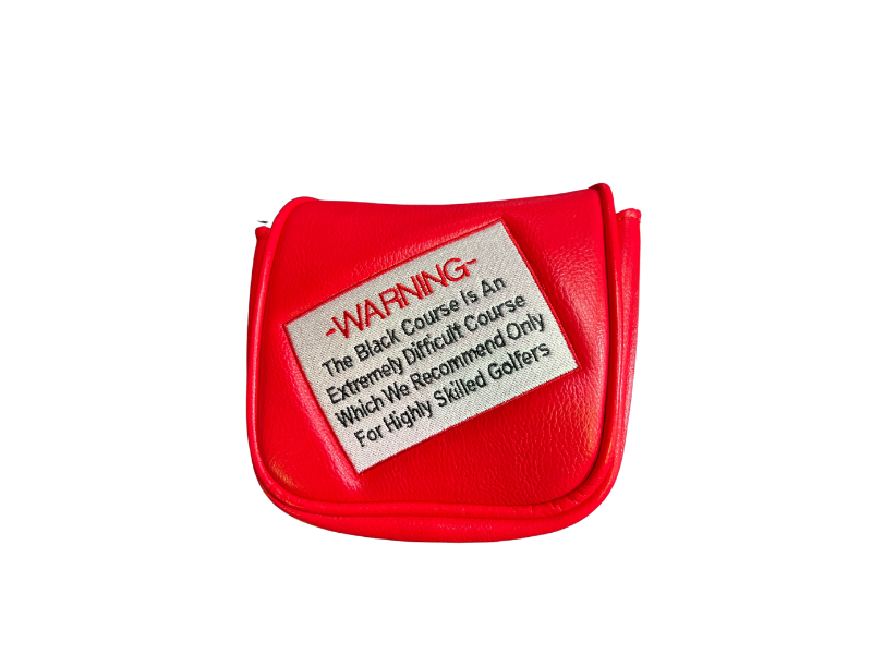 Warning Sign Spider Mallot Headcover
