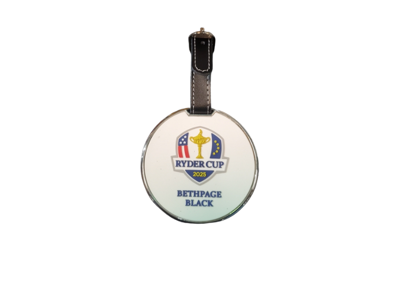 Bethpage Black 2025 Ryder Cup Round Bag Tag
