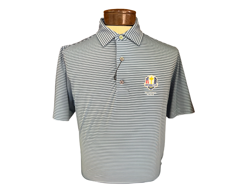 FootJoy Polo PD Strch LSL Strp- 2025 Ryder Cup